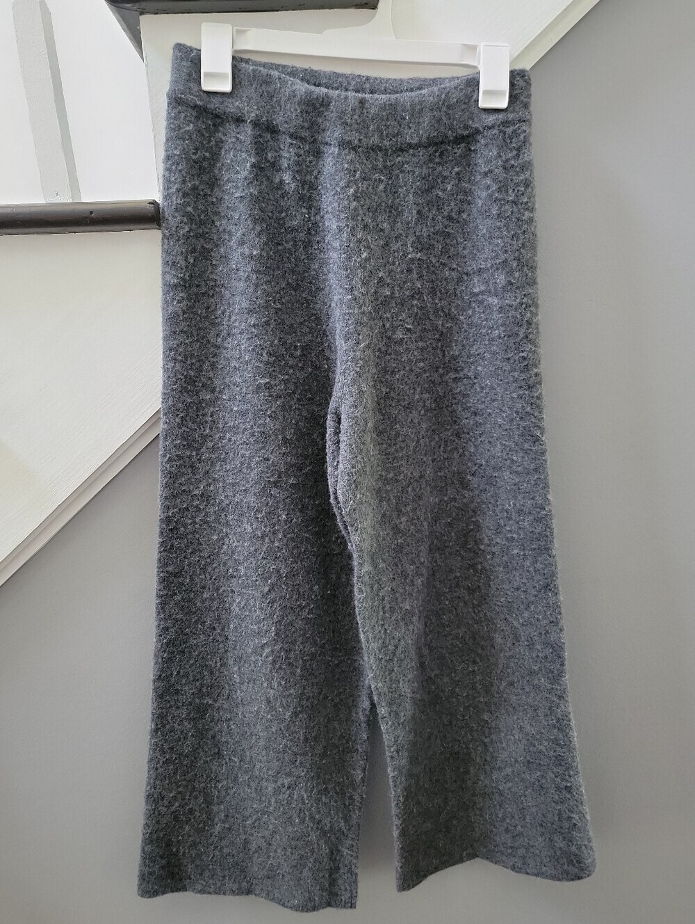 Jenni Kayne Marina Culottes size S Wide Leg Knit Wool Cashmere Soft Pants